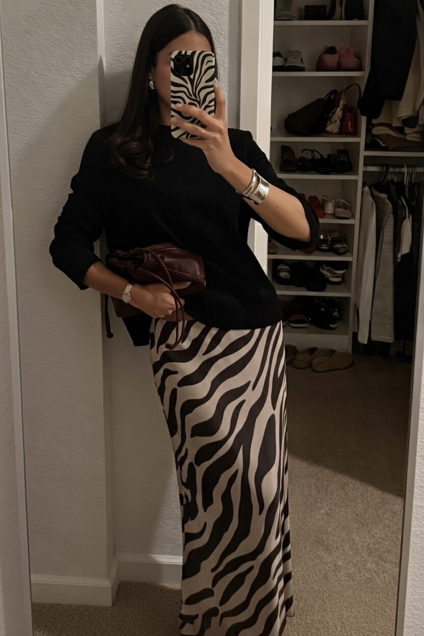 Zebra Print Phone Case