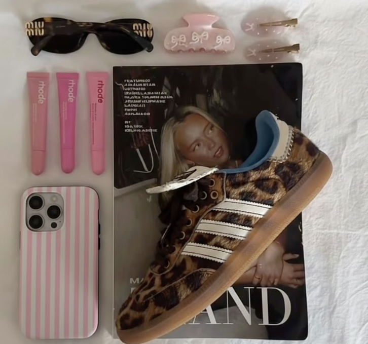Pink/White Striped Phone Cases