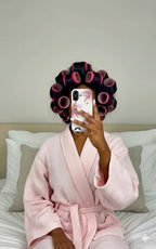 Pink Lily Phone Case with Card Holder