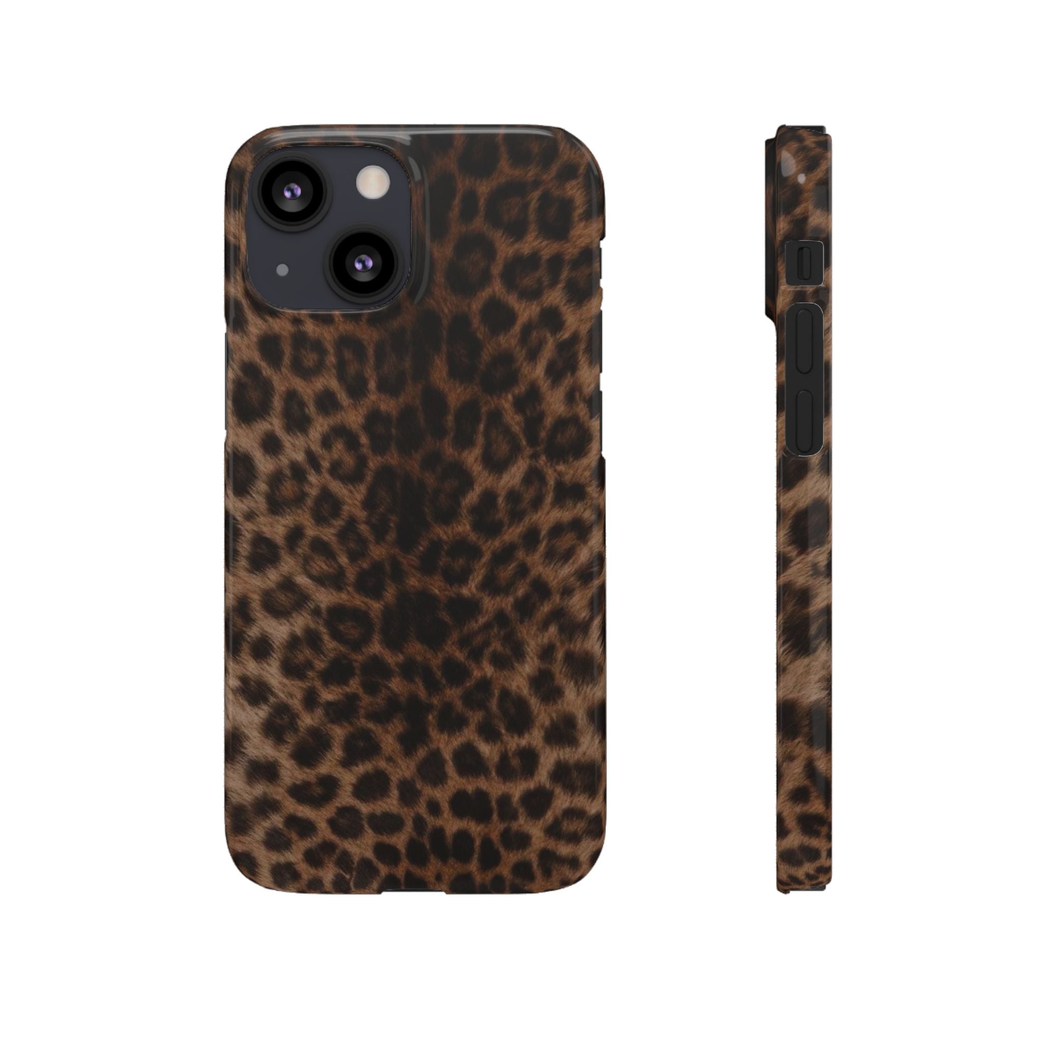 Leopard Print Slim Phone Case