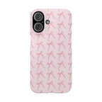 Pink Bow Pattern Phone Case