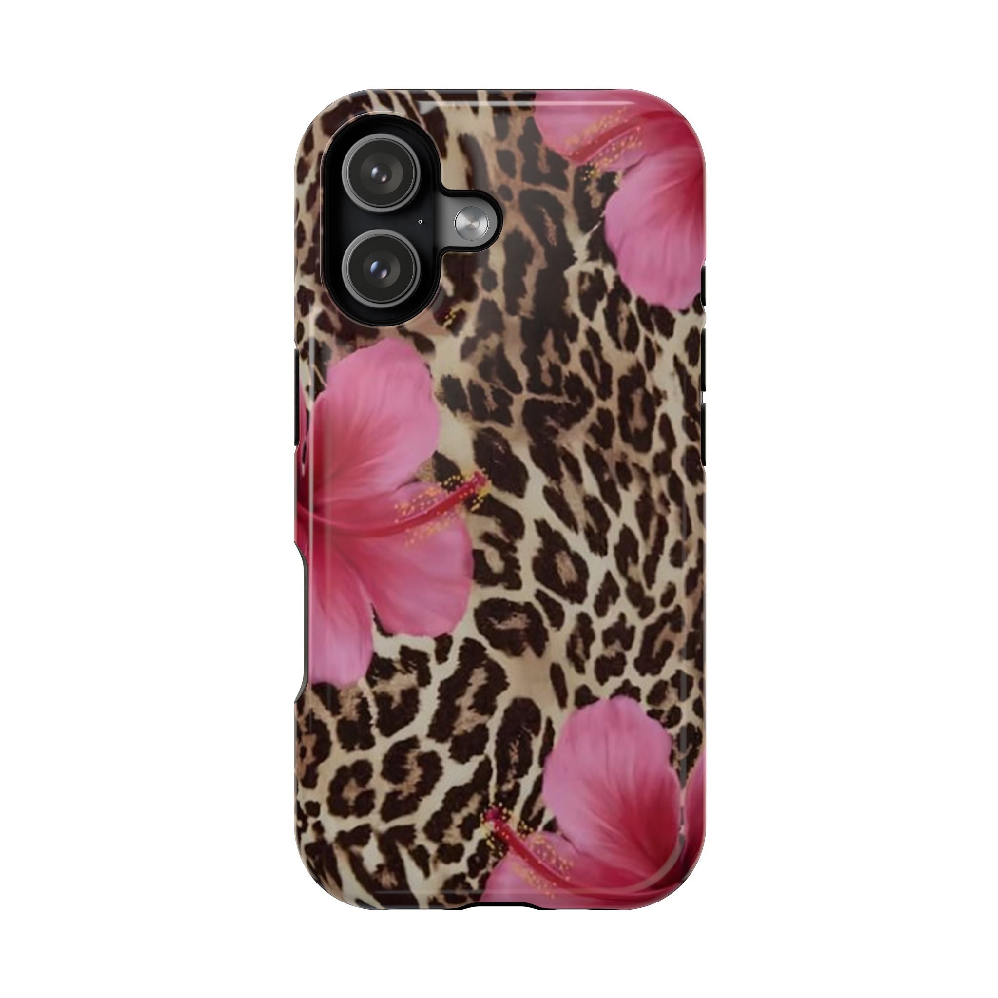 Leopard Hibiscus Phone Case