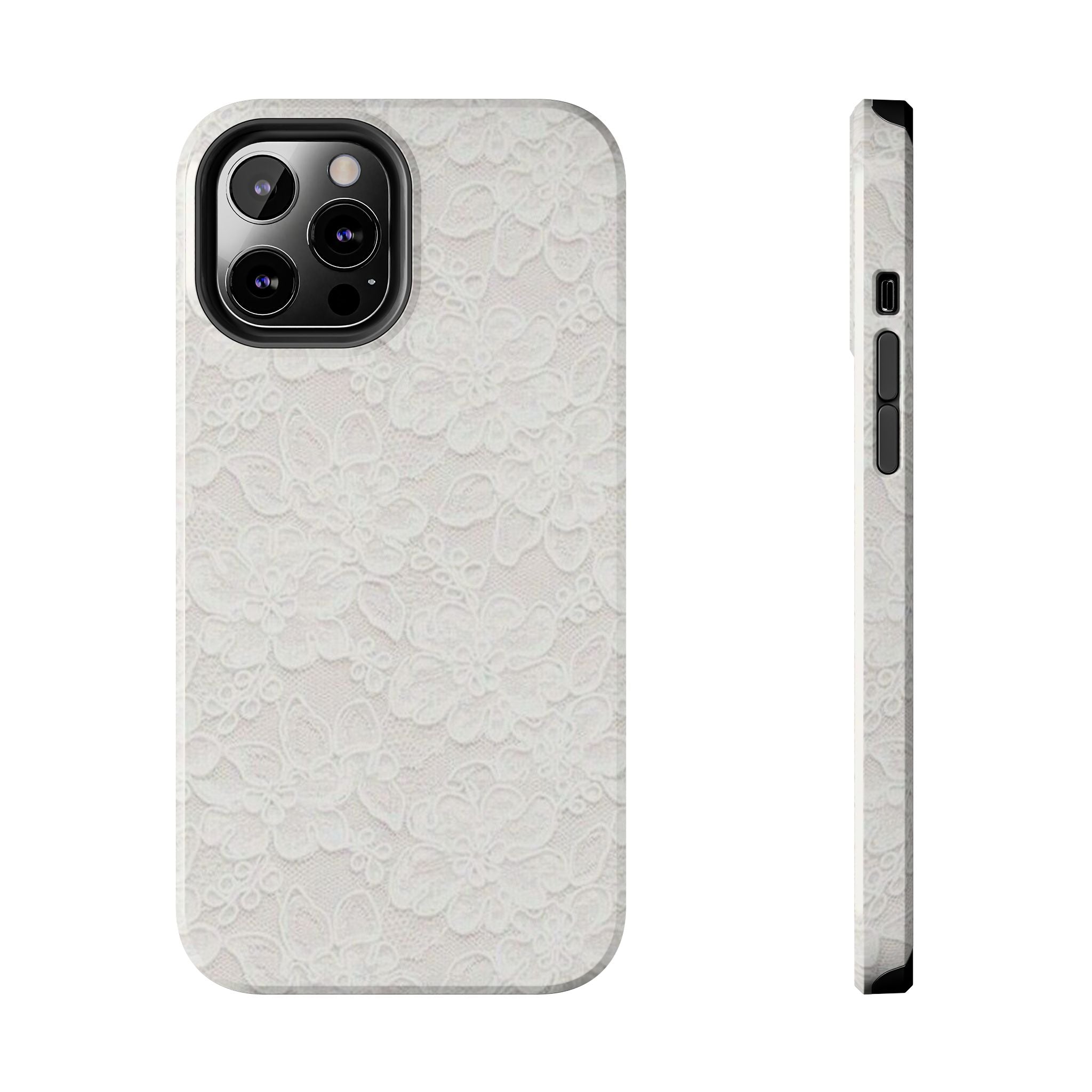 White Lace Phone Case