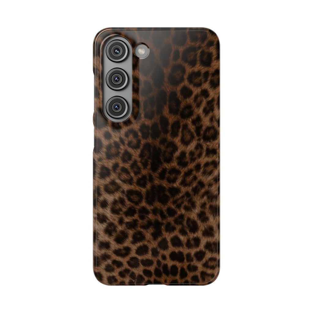 Leopard Print Slim Phone Case