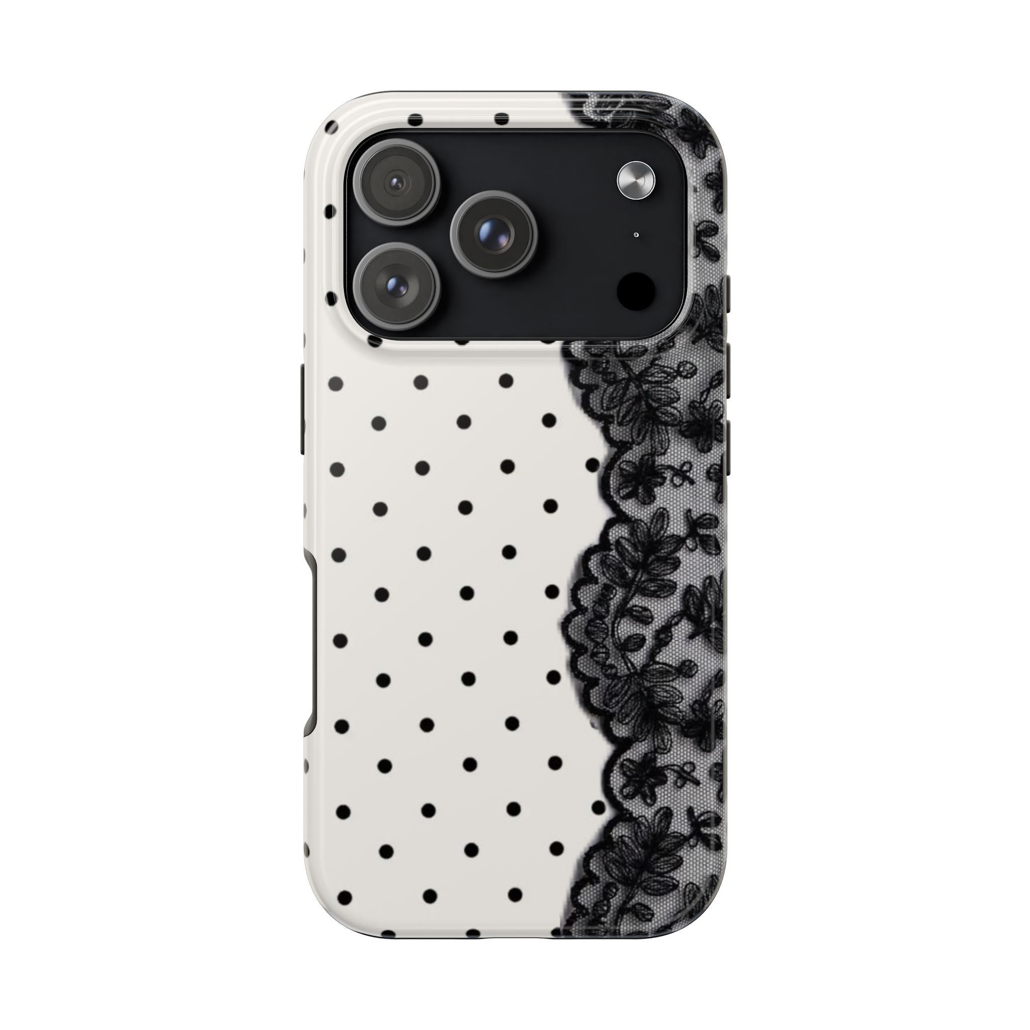 Polka Dot/Lace Phone Cases