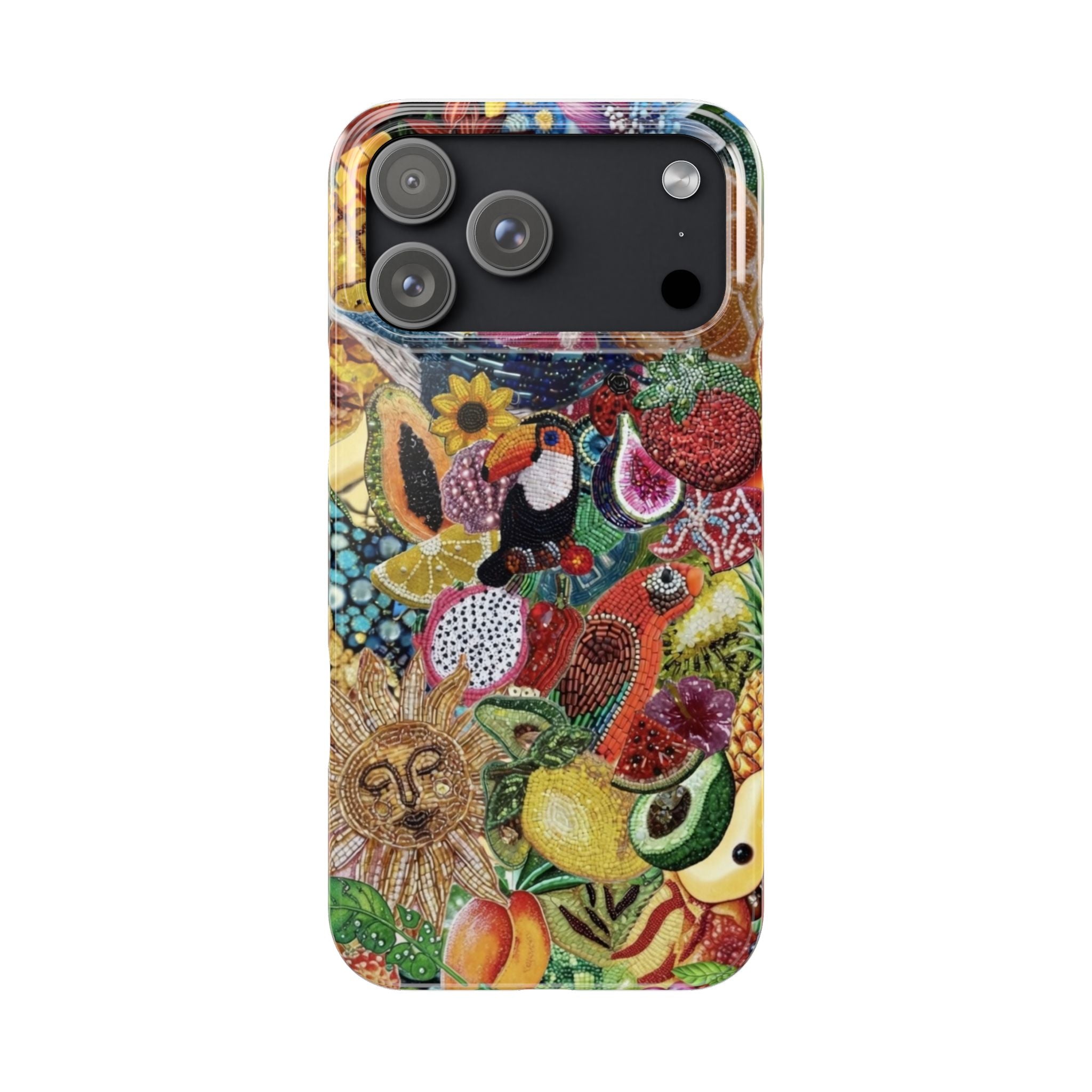 Colorful Exotic Tropic Slim Phone Case