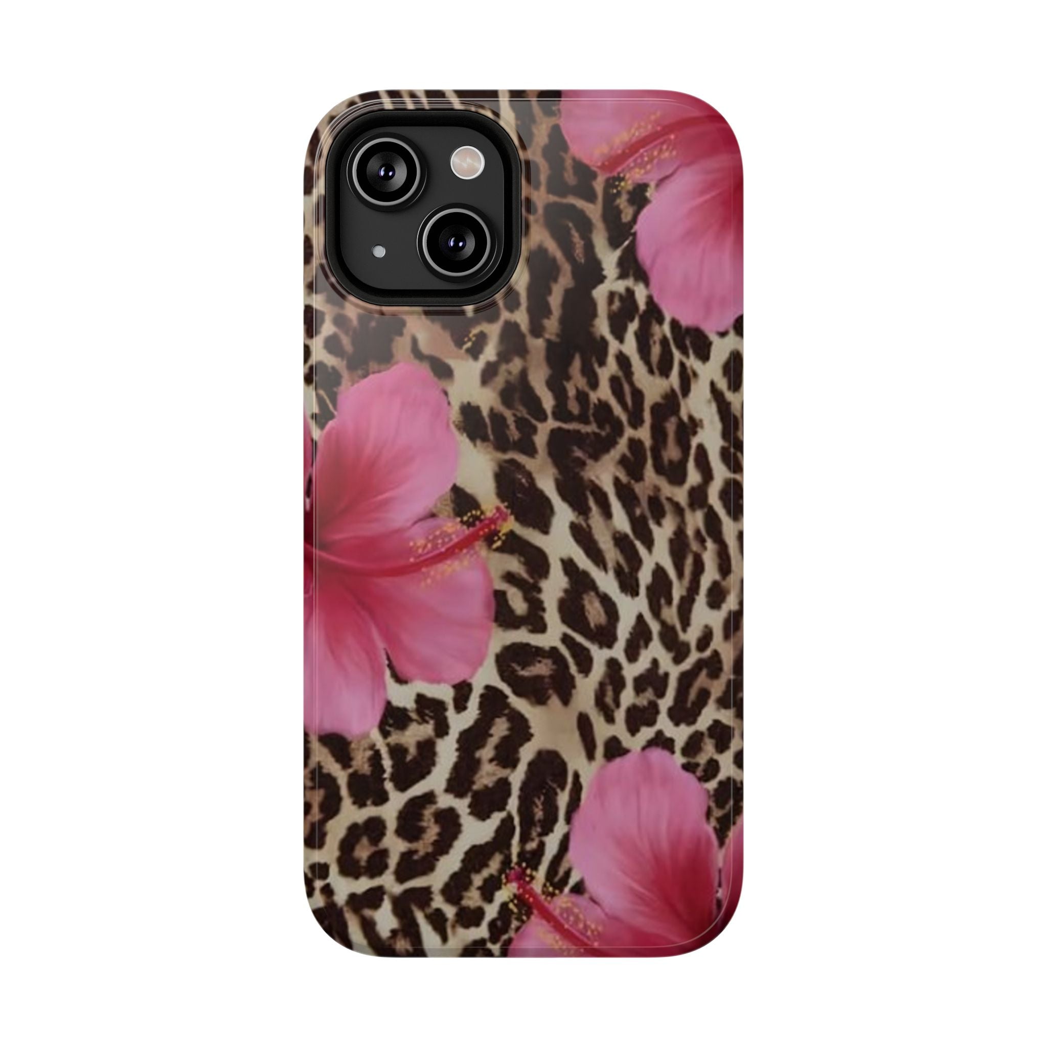Leopard Hibiscus Phone Case
