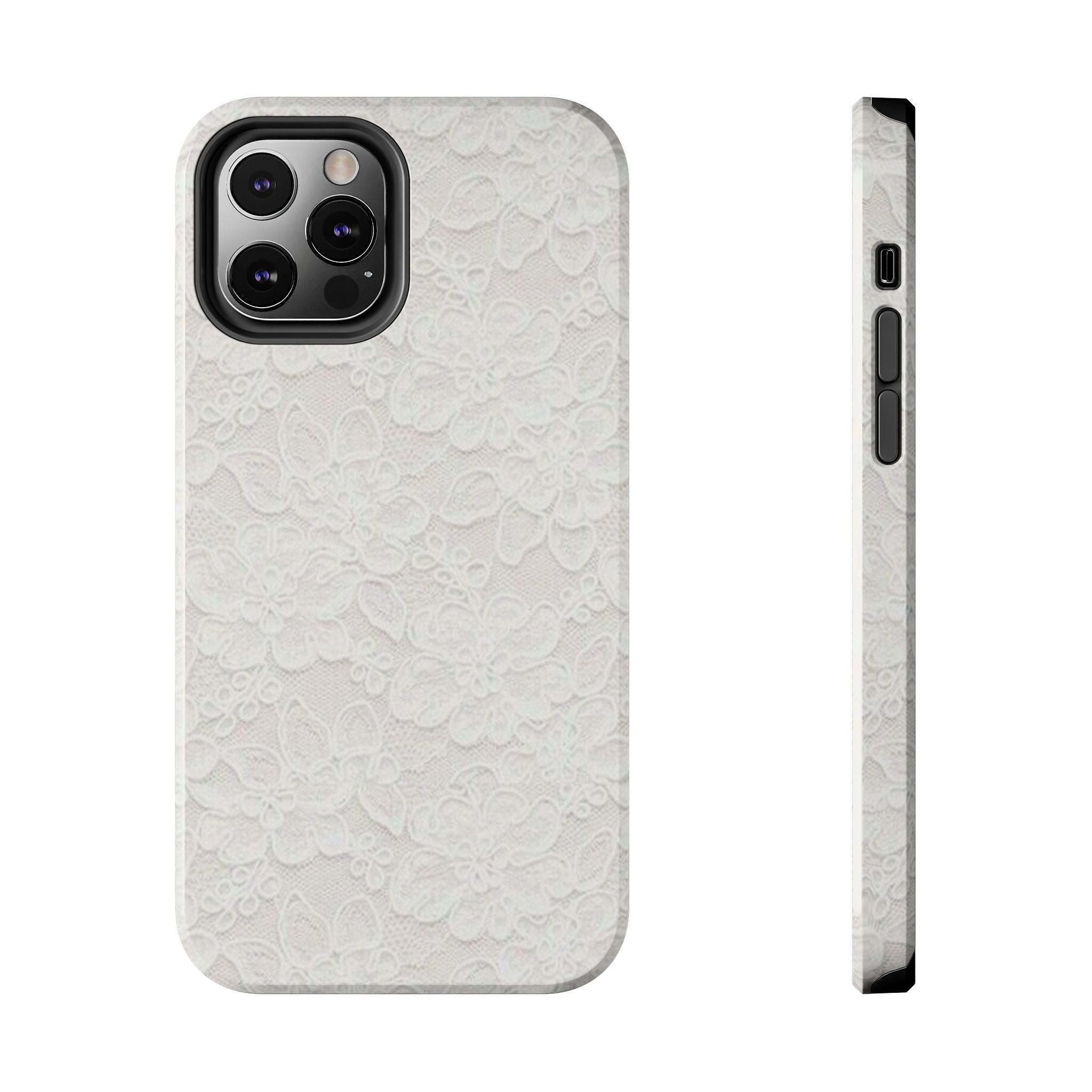 White Lace Phone Case