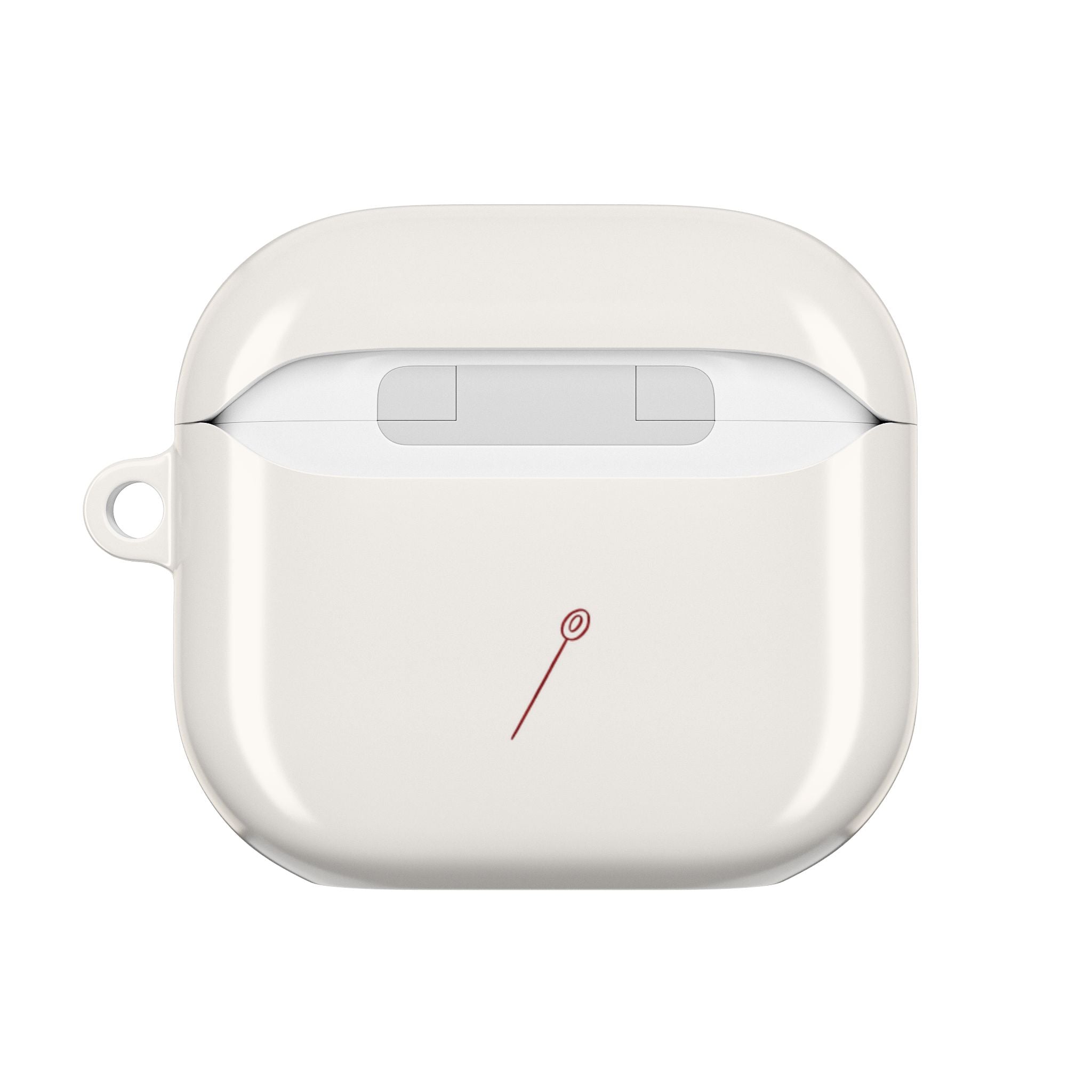 Minimal Red Cake & Sparkler Design