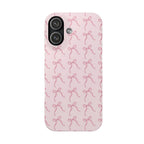 Pink Bow Pattern Phone Case
