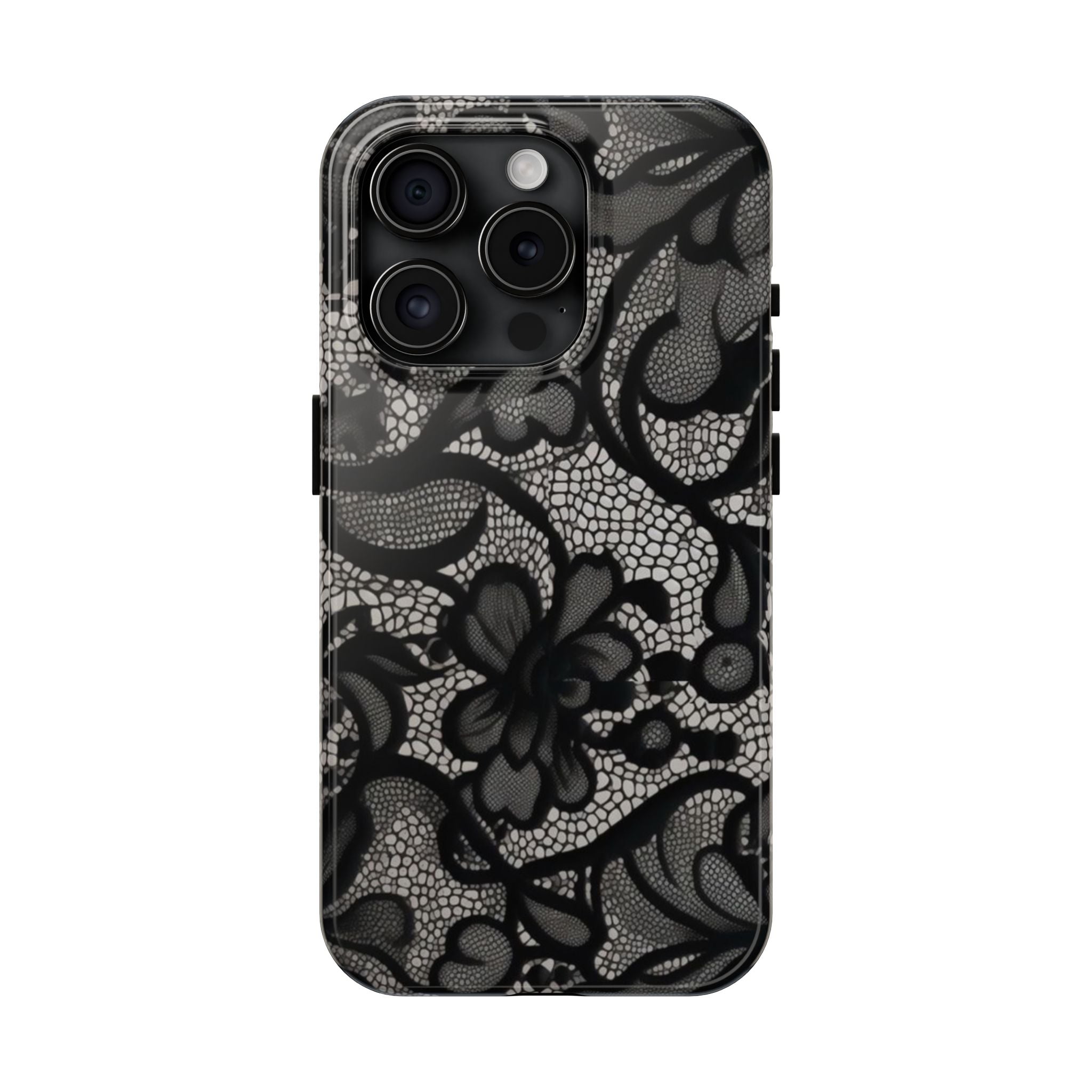 Black Lace Phone Cases