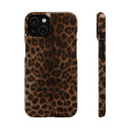 Leopard Print Slim Phone Case