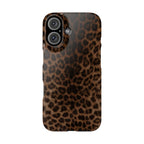 Leopard Print Slim Phone Case