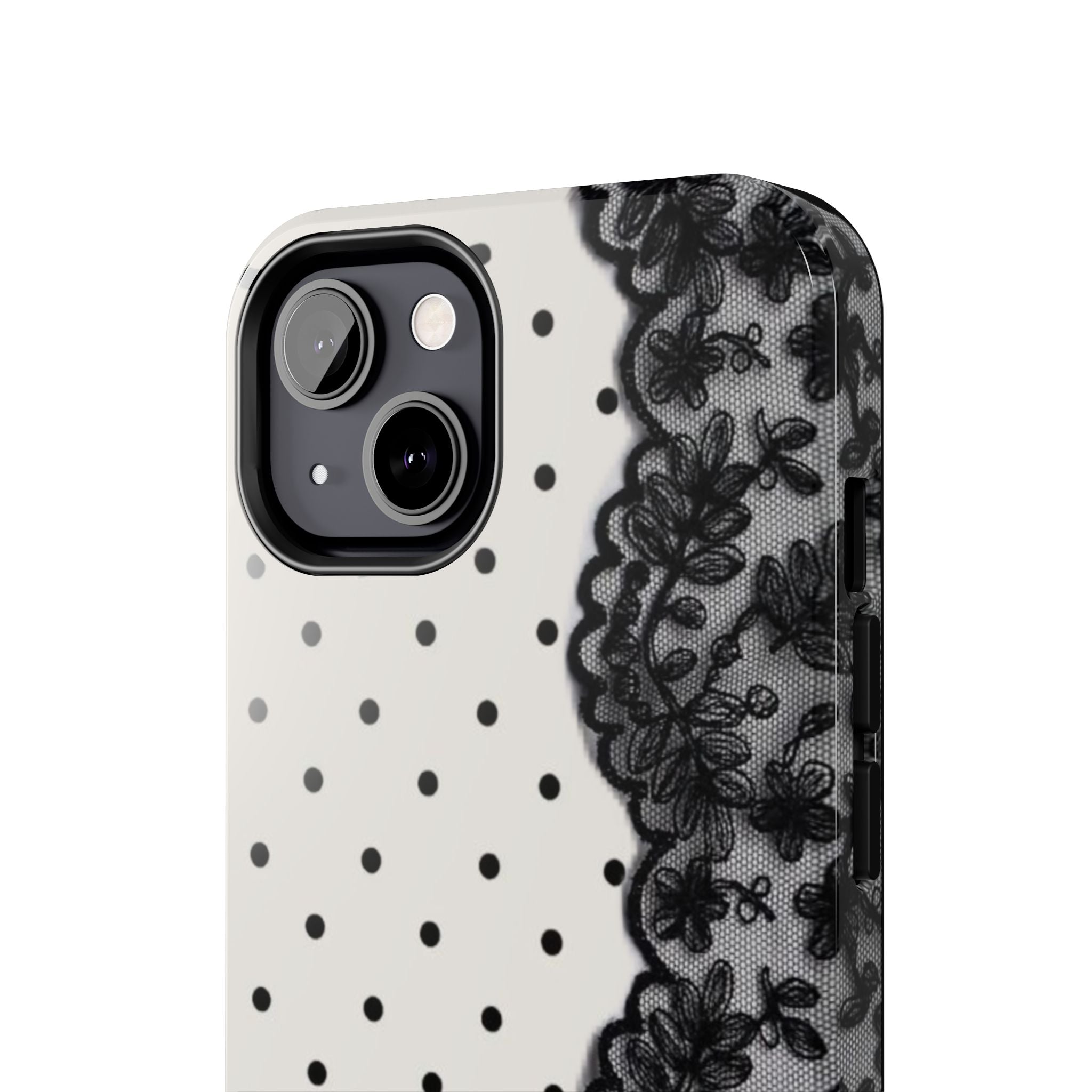 Polka Dot/Lace Phone Cases