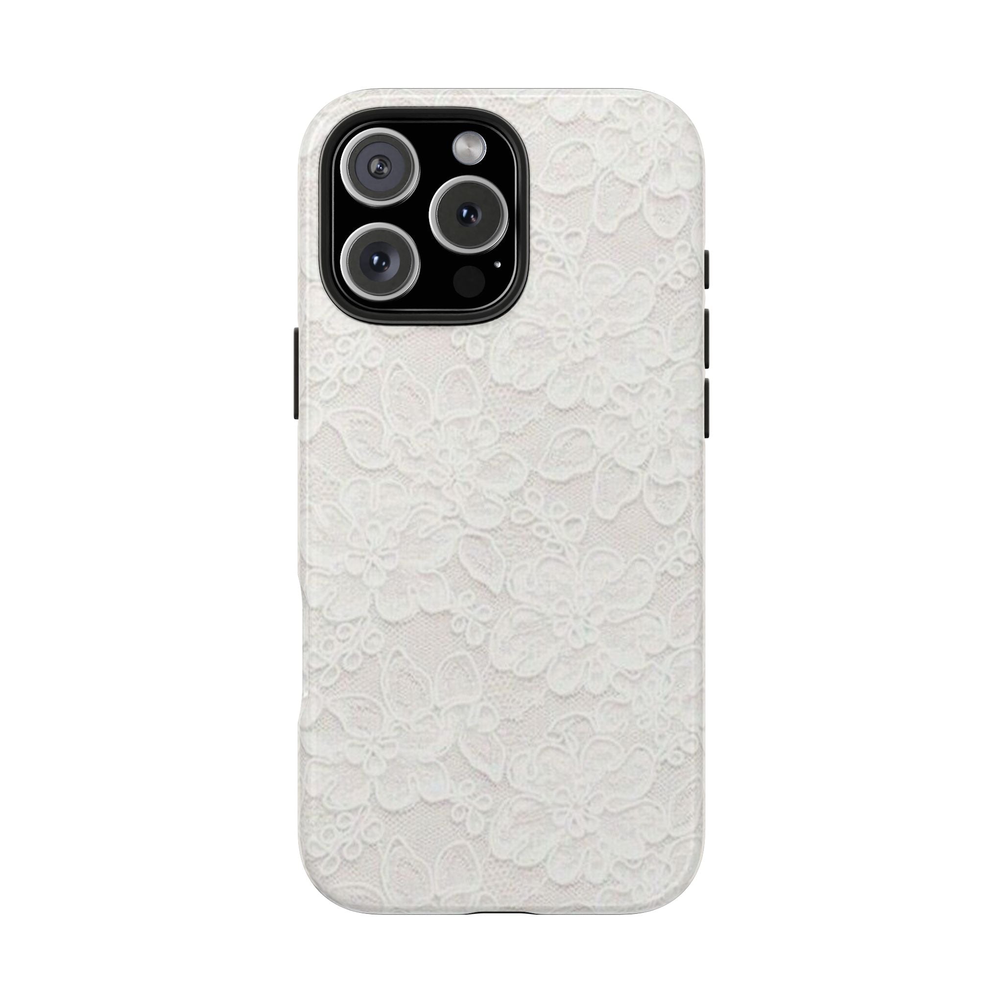 White Lace Phone Case