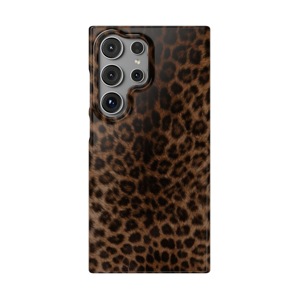 Leopard Print Slim Phone Case