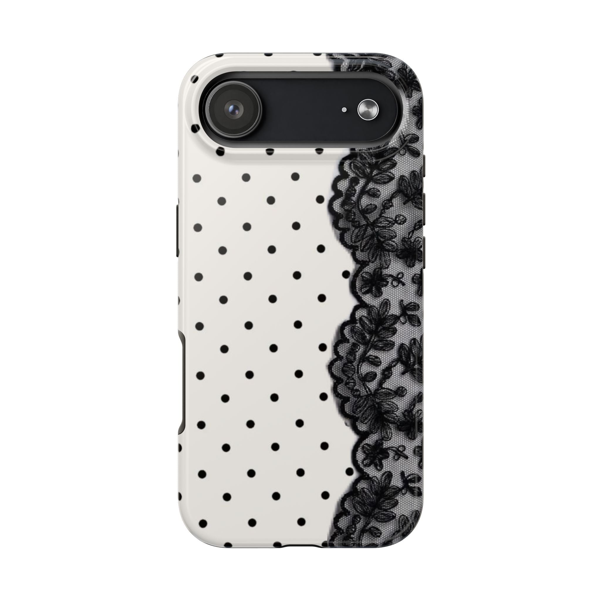 Polka Dot/Lace Phone Cases