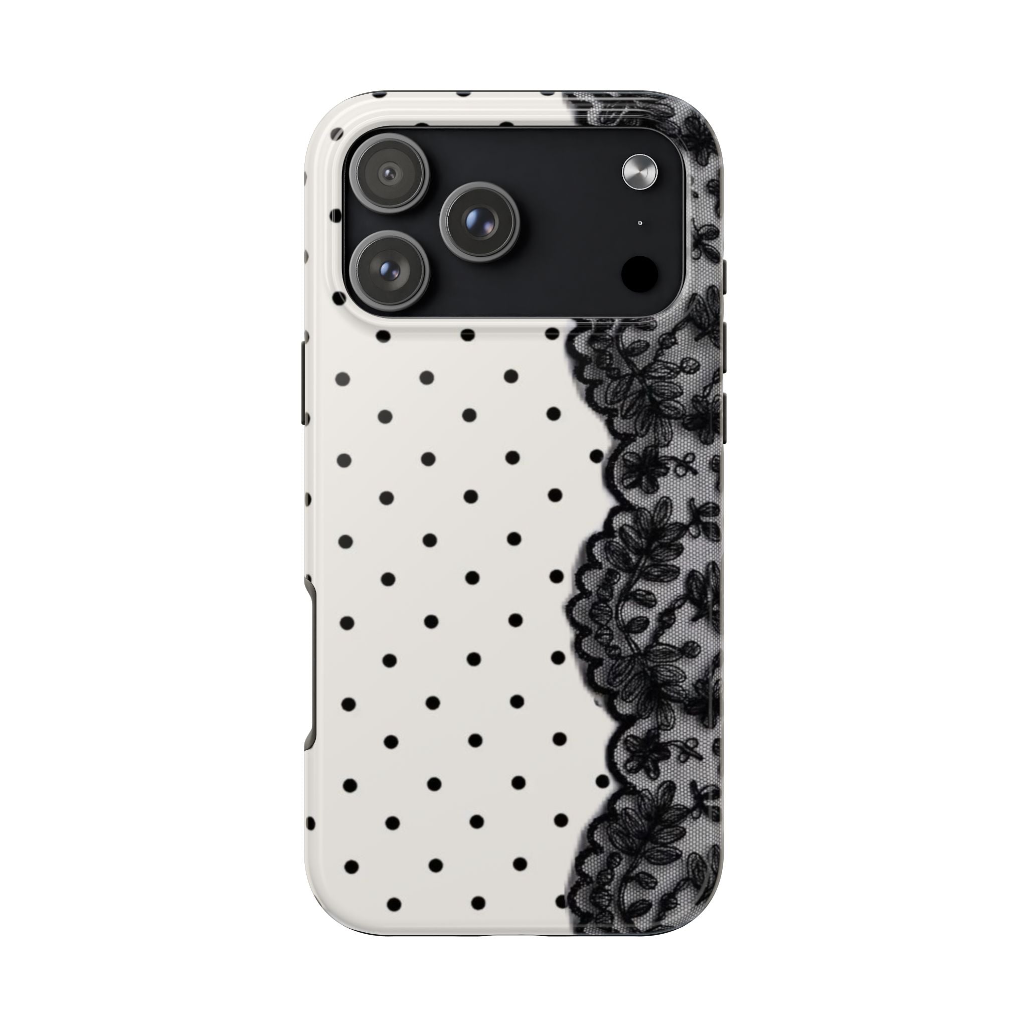 Polka Dot/Lace Phone Cases