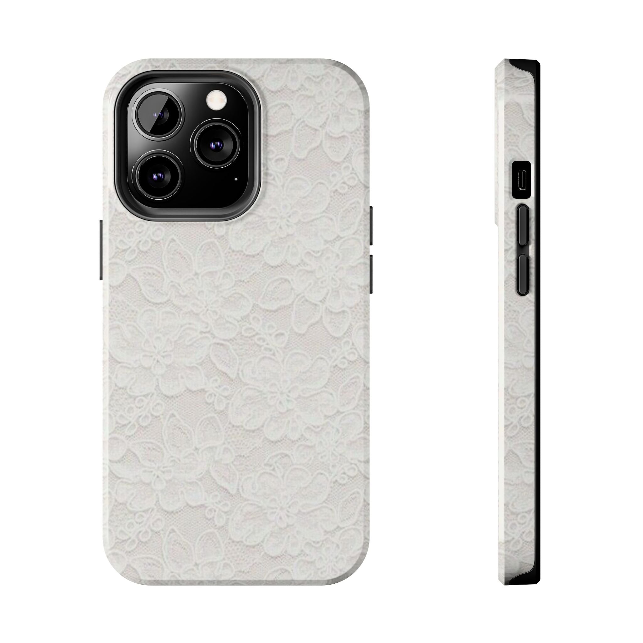 White Lace Phone Case