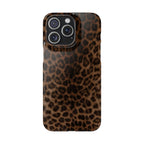 Leopard Print Slim Phone Case