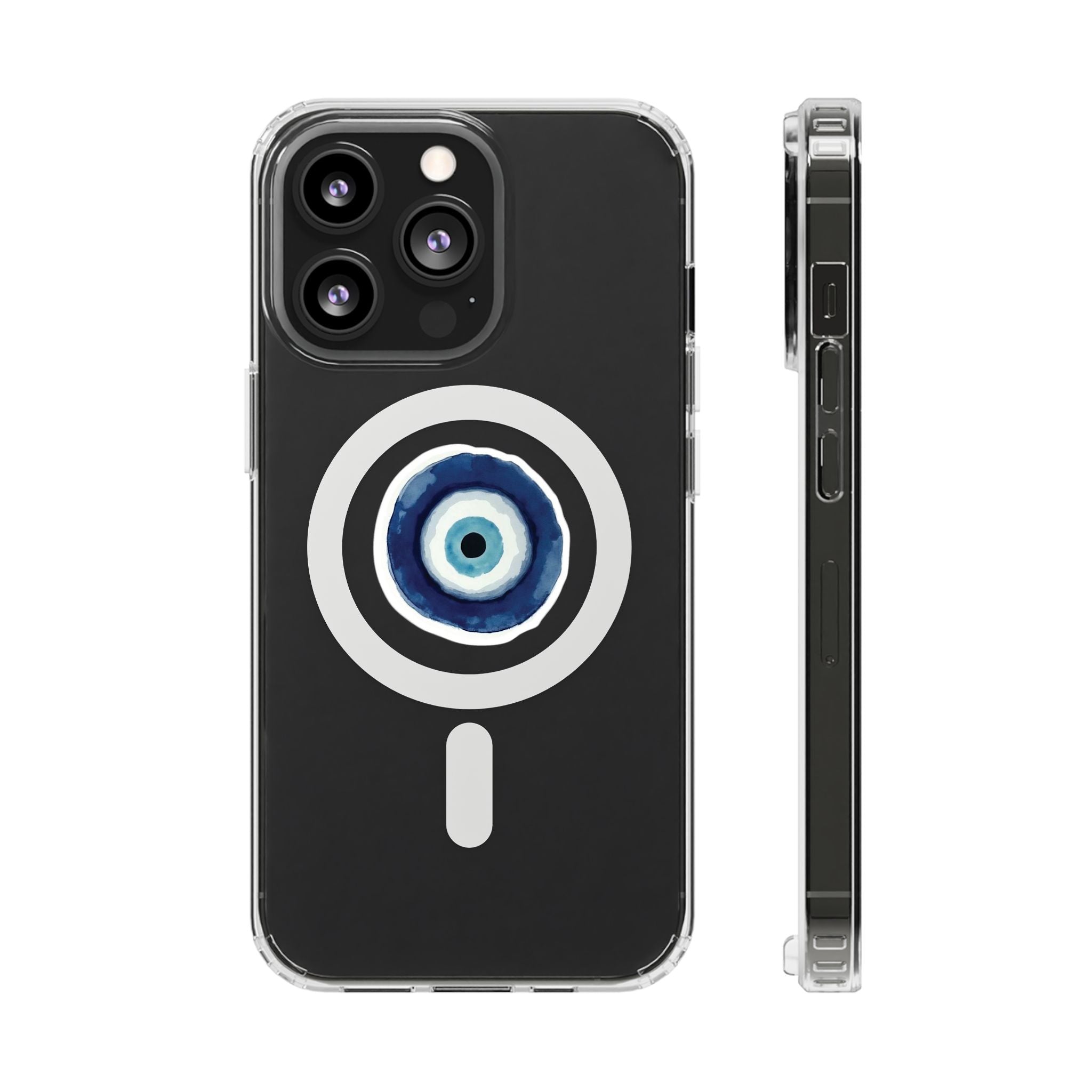 Evil Eye MagSafe Clear Phone Case