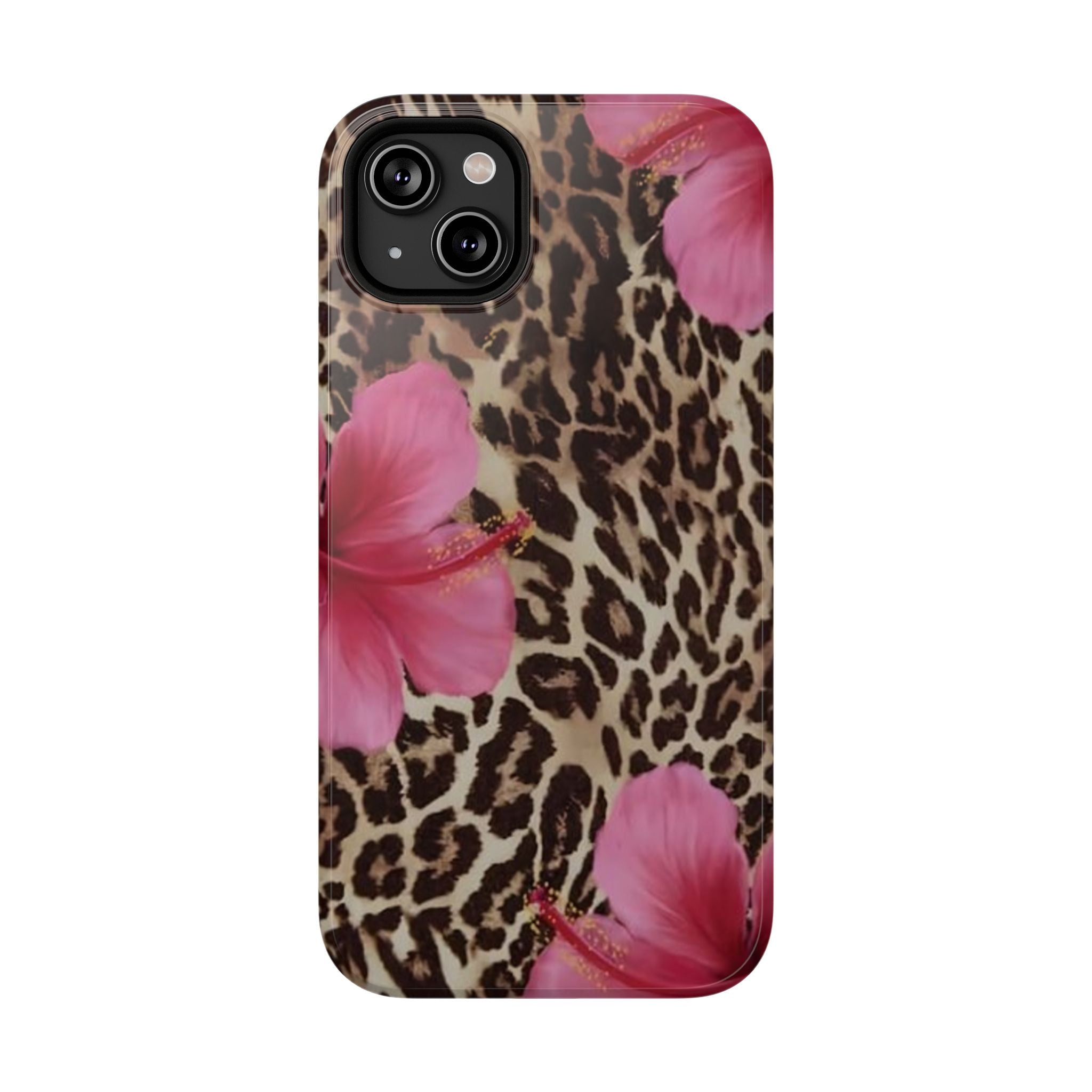 Leopard Hibiscus Phone Case