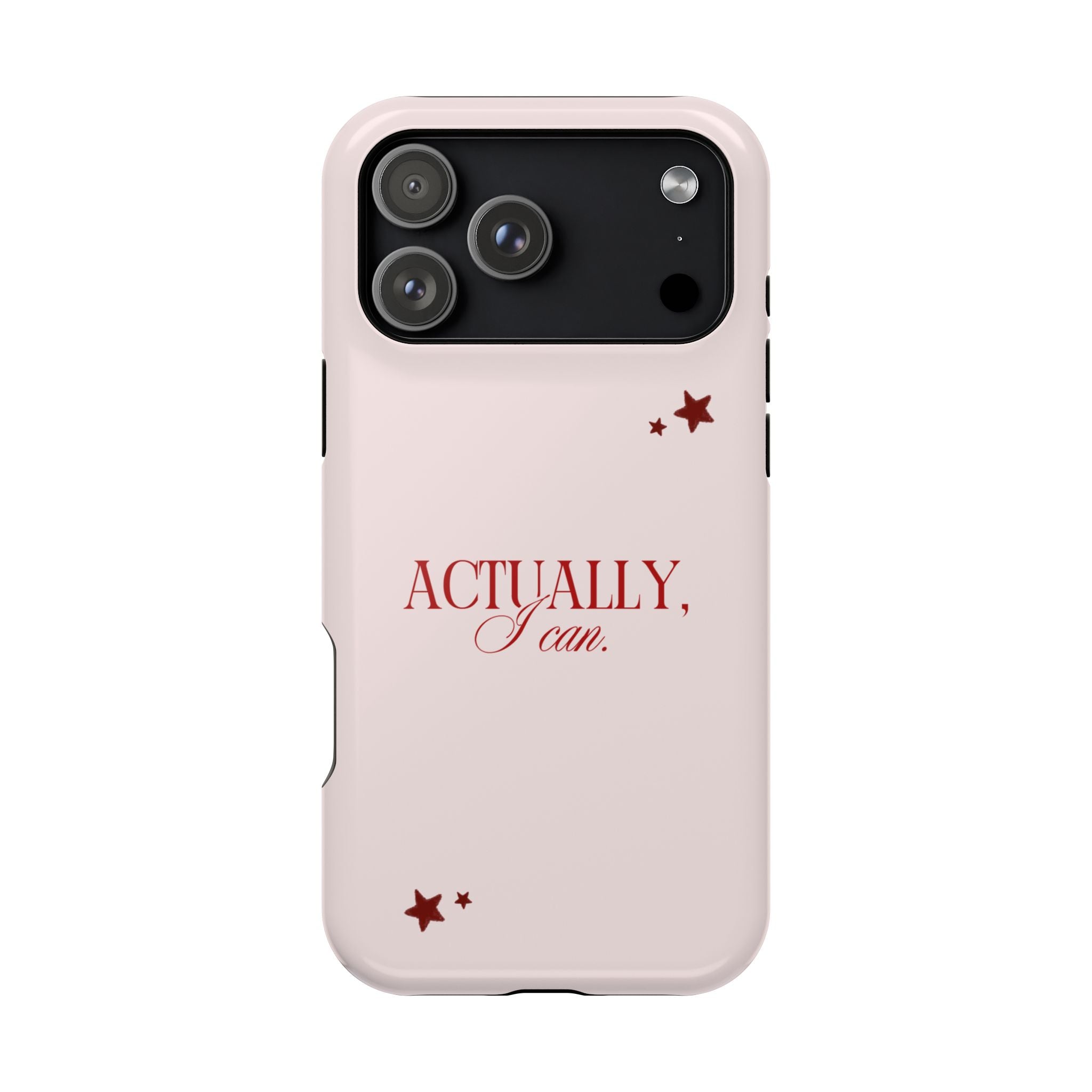 "Actually I Can" Phone Case