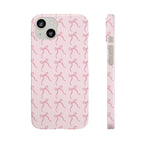 Pink Bow Pattern Phone Case