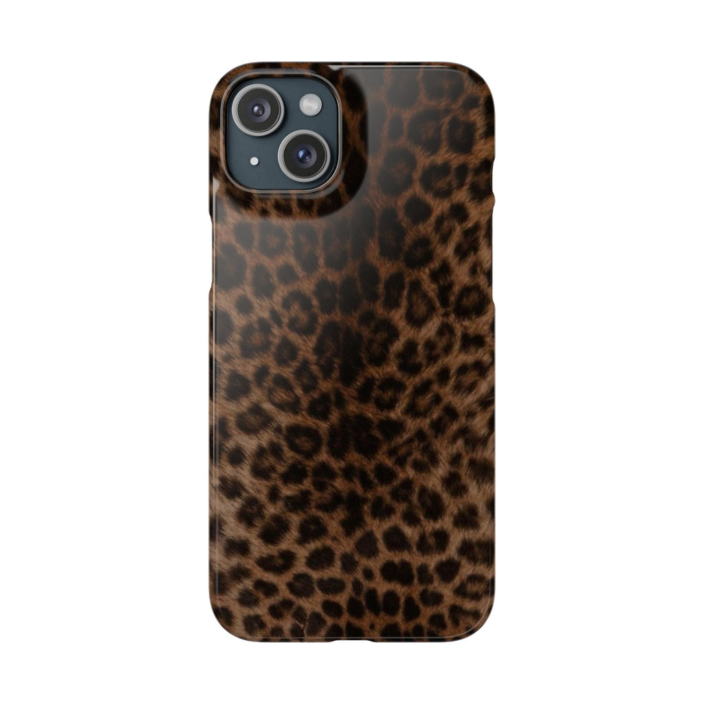 Leopard Print Slim Phone Case