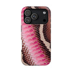 Pink Snake Skin Phone Case