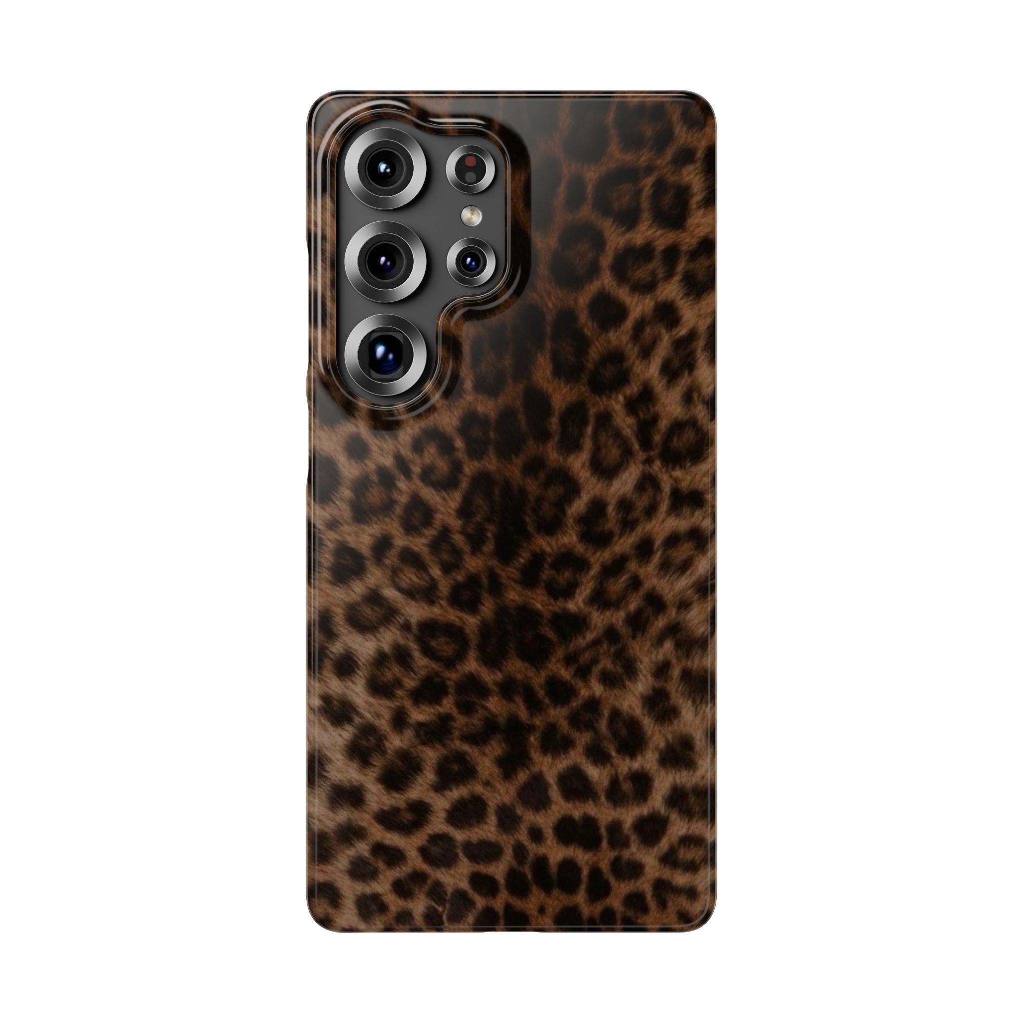 Leopard Print Slim Phone Case