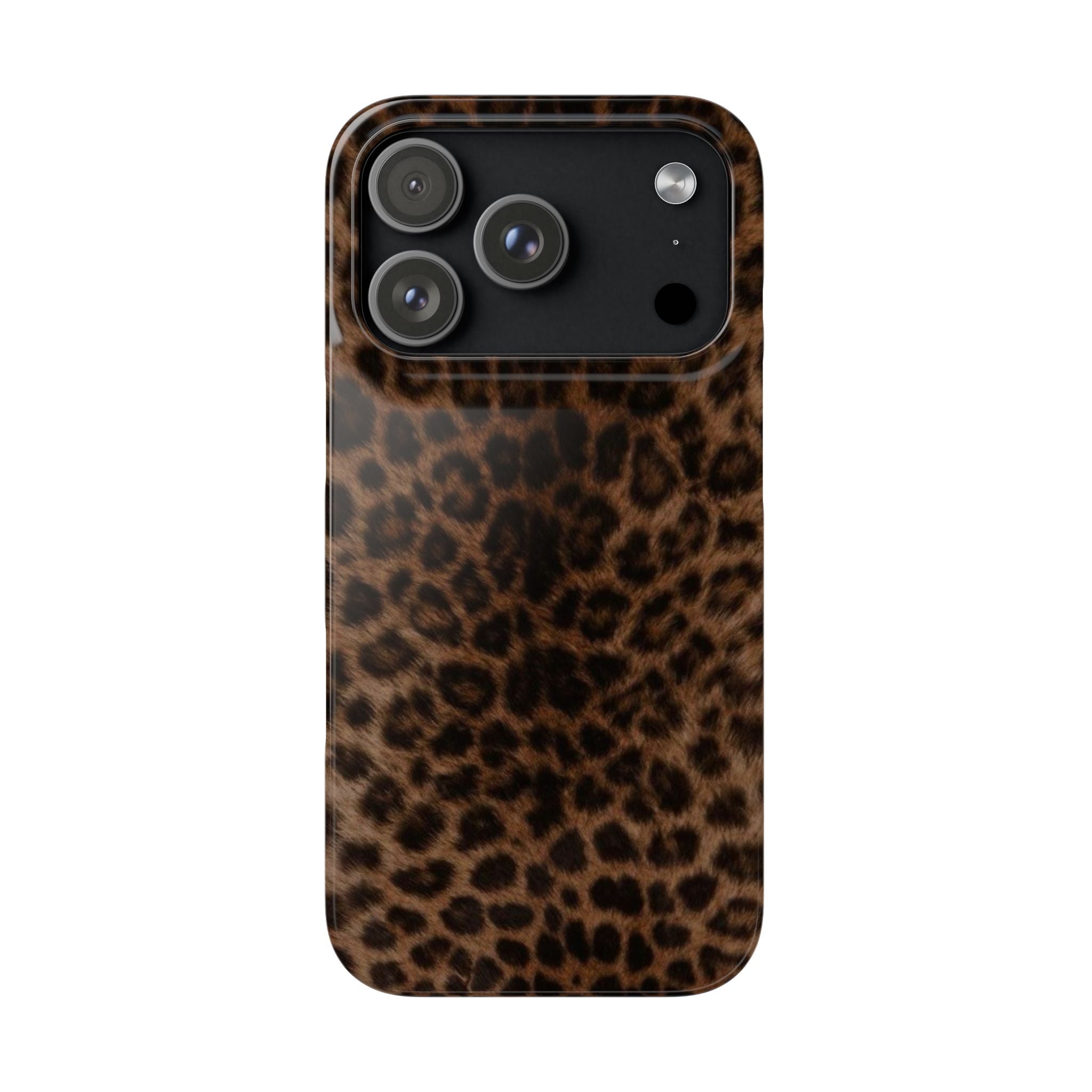 Leopard Print Slim Phone Case